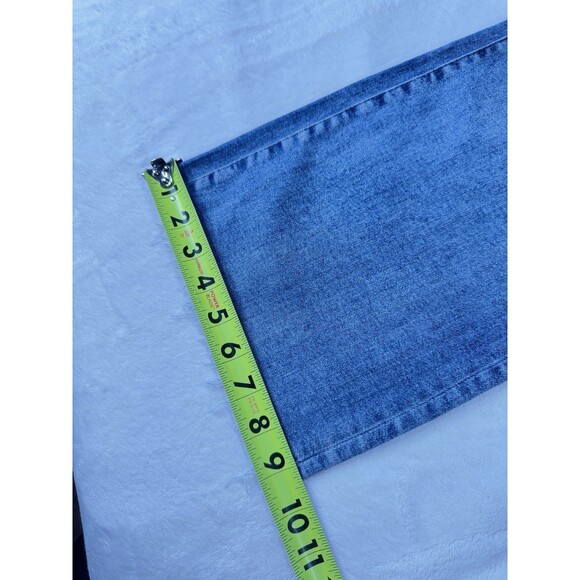 7 FOR ALL MANKIND ALEXA CROPPED TROUSER HIGH WAIST JEANS IN POLAR SKY Size27 - Picture 7 of 16